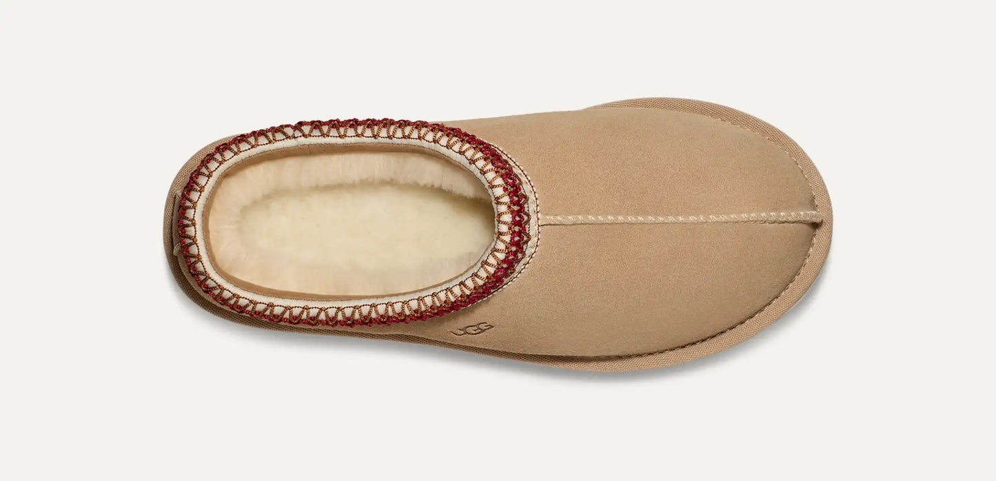 UGG Women's Tasman Slippers - Sand/Dark Cherry