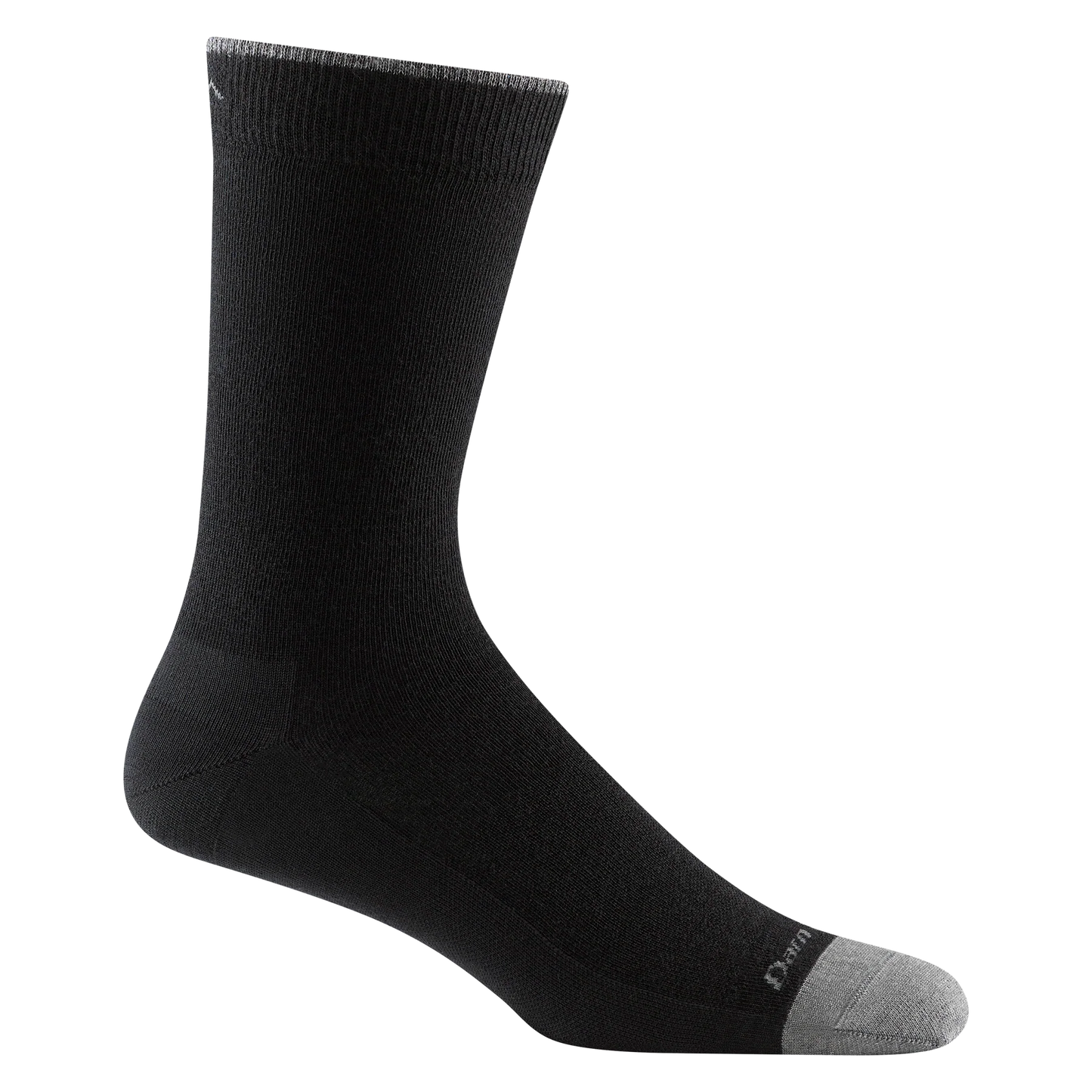 Darn Tough Men's Solid Crew Lightweight Socks - Black