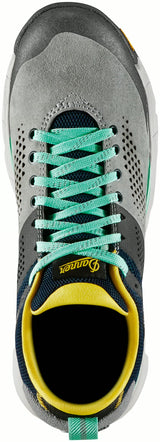 Danner Women's 2650 Low Trail Hiking Shoe - Gray/Blue/Spectra Yellow