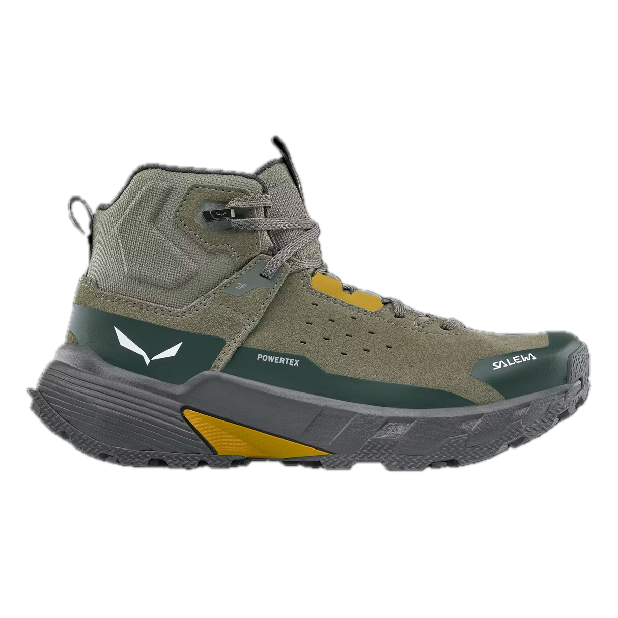 Salewa Men's Pedroc 2 Leather Mid Powertex Boot - Faded Green/Dark Olive