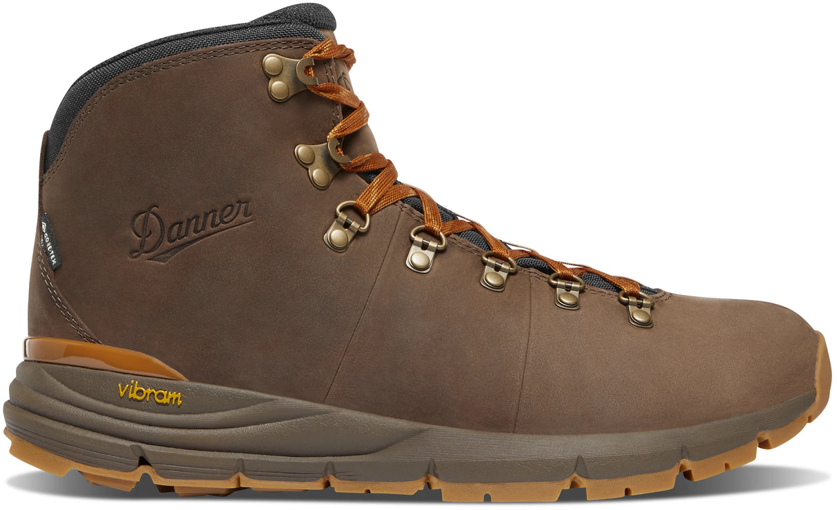 Danner Men's Mountain 600 Leaf Mid GTX Hiking Boot - Brown/Glazed Ginger