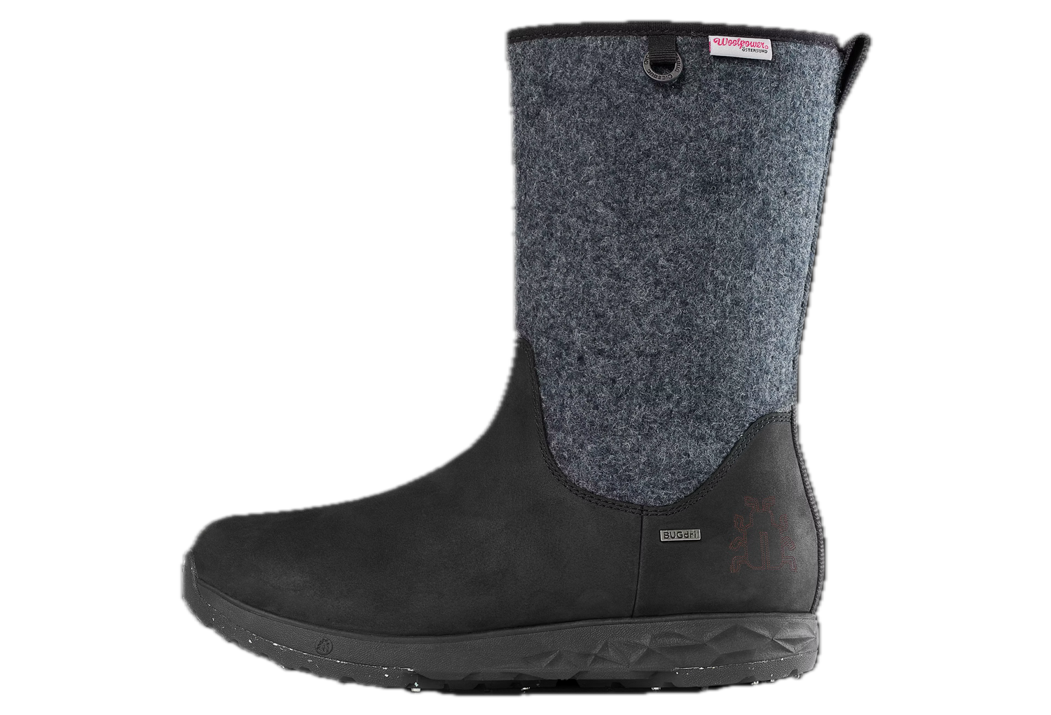 Icebug Women's Grove ReWool Women's BUGrip - Black/Grey