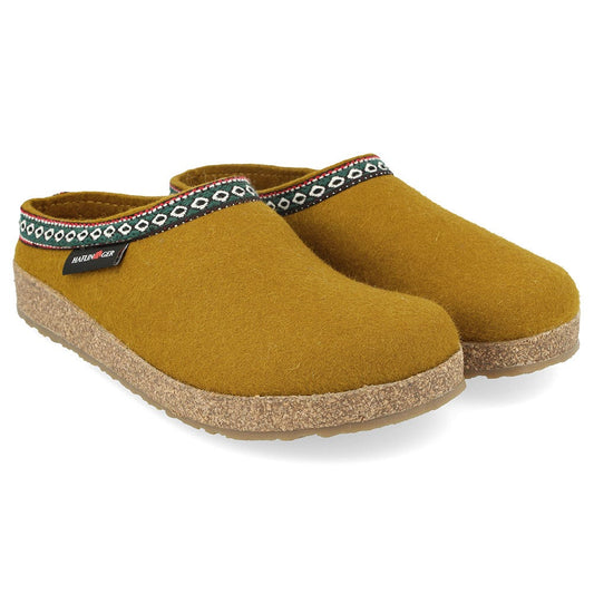 Haflinger Women's GZ Slipper - Mustard