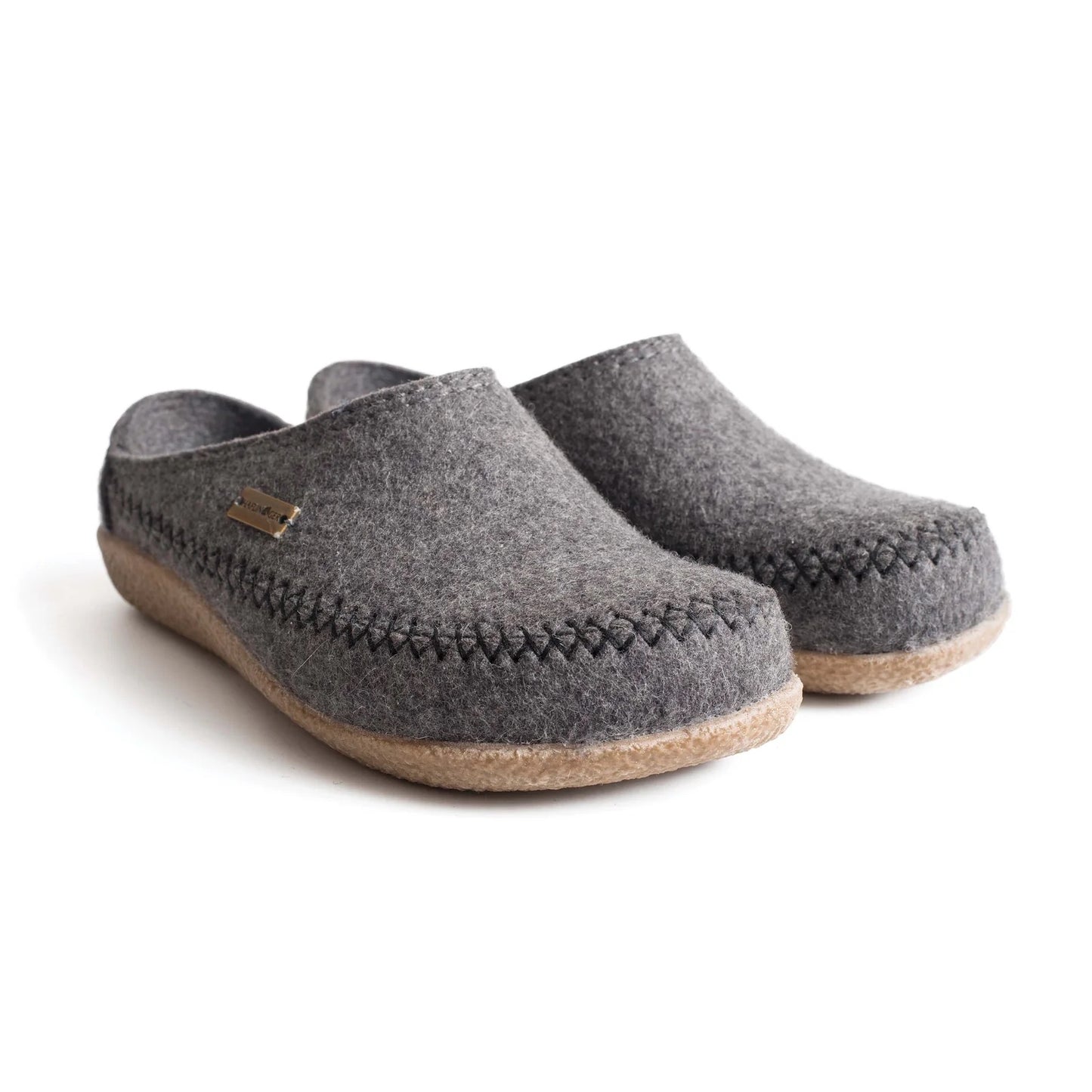 Haflinger Women's Fletcher Slipper - New Grey