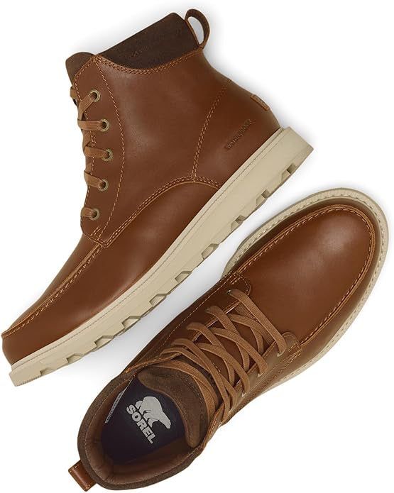 MADSON™ II Men's Moc Toe Waterproof Boot - Velvet Tan/Tobacco