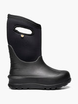 Bogs Kids Neo-Classic Solid Waterproof Boots  - Black