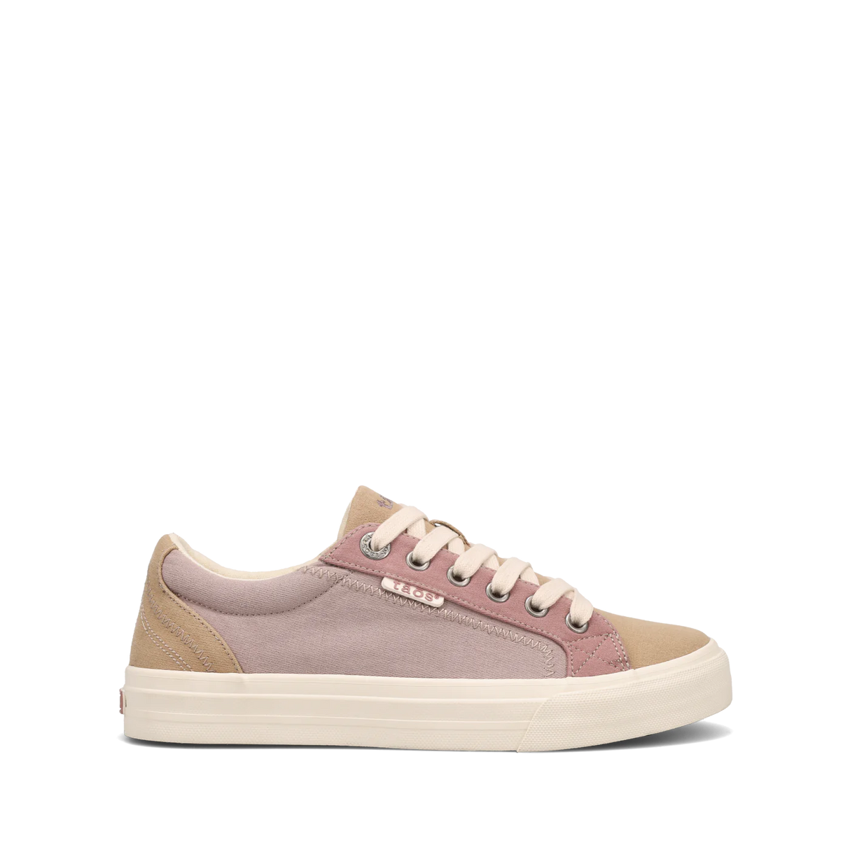 Taos Women's Plim Soul Shoes - Tan/Dusty Rose Multi