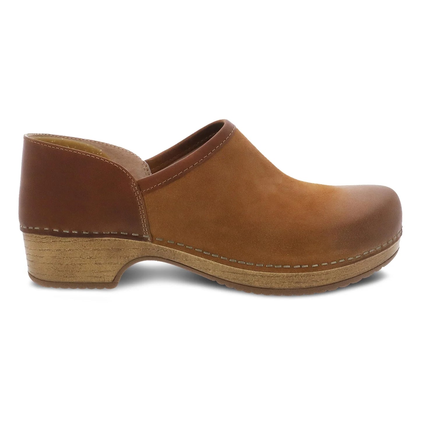 Dansko Women's Brenna Burnished Suede - Tan