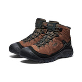 Keen Men's Targhee IV Mid Waterproof Hiking Boots- Bison/Black