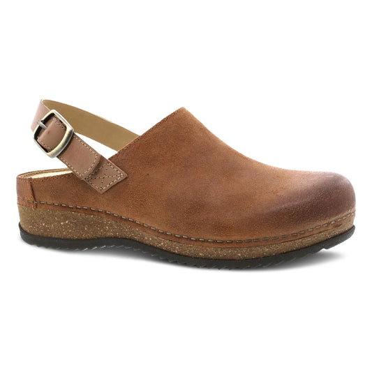 Dansko Women's Merrin Burnished Suede - Tan