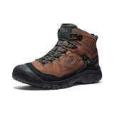 Keen Men's Targhee IV Mid Waterproof Hiking Boots- Bison/Black