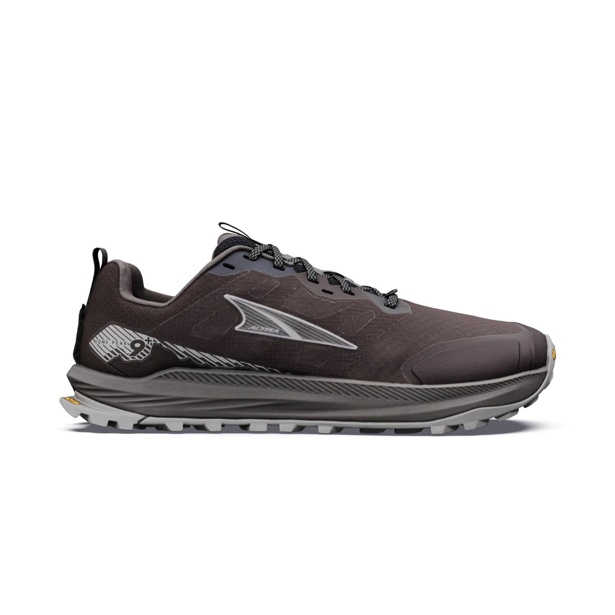 Altra Men's Lone Peak 9+ Trail Running Shoes - Chocolate Torte/Silver
