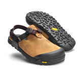 Bedrock Unisex Nubuck Leather Clog Mountain Clog - Brown