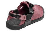 Bedrock Unisex Leather Suede Clog Mountain Clog - Wild Rose