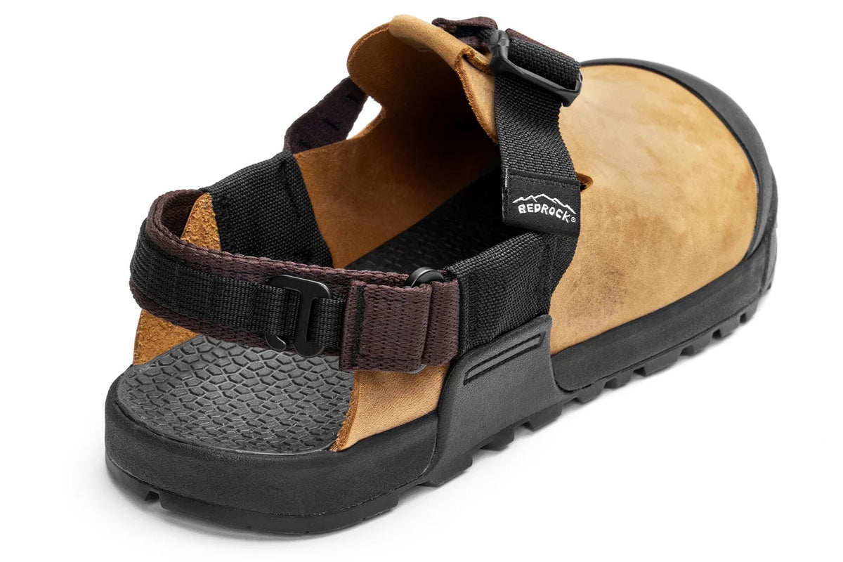 Bedrock Unisex Nubuck Leather Clog Mountain Clog - Brown