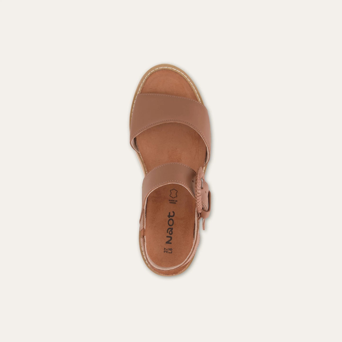 Naot Women's Crepe Sandal - Caramel