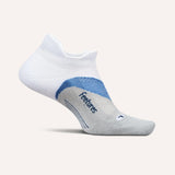 Feetures Elite Light Cushion Tab Low Ankle Socks - White Tide