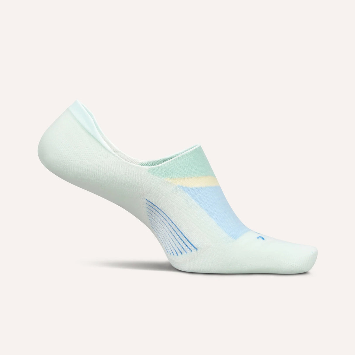 Feetures Women's Everyday Women's Ultra Light Invisible Socks - Mint Ebb
