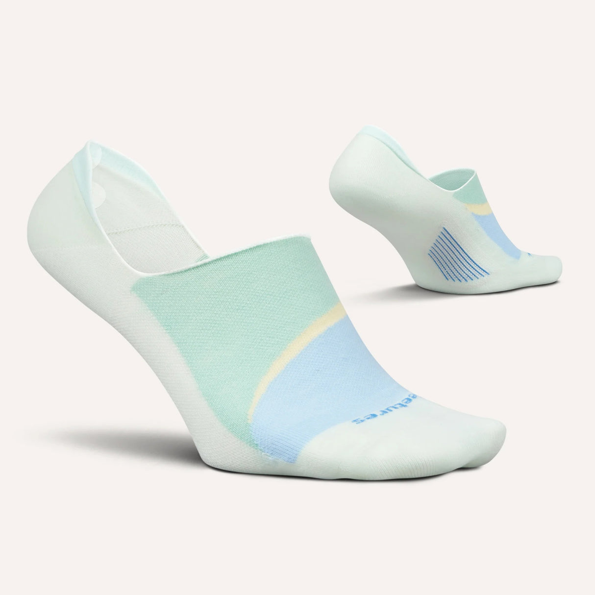 Feetures Women's Everyday Women's Ultra Light Invisible Socks - Mint Ebb