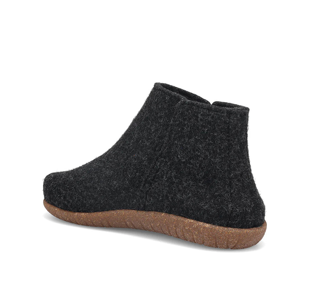 Taos Women's Good Wool Slippers - Black