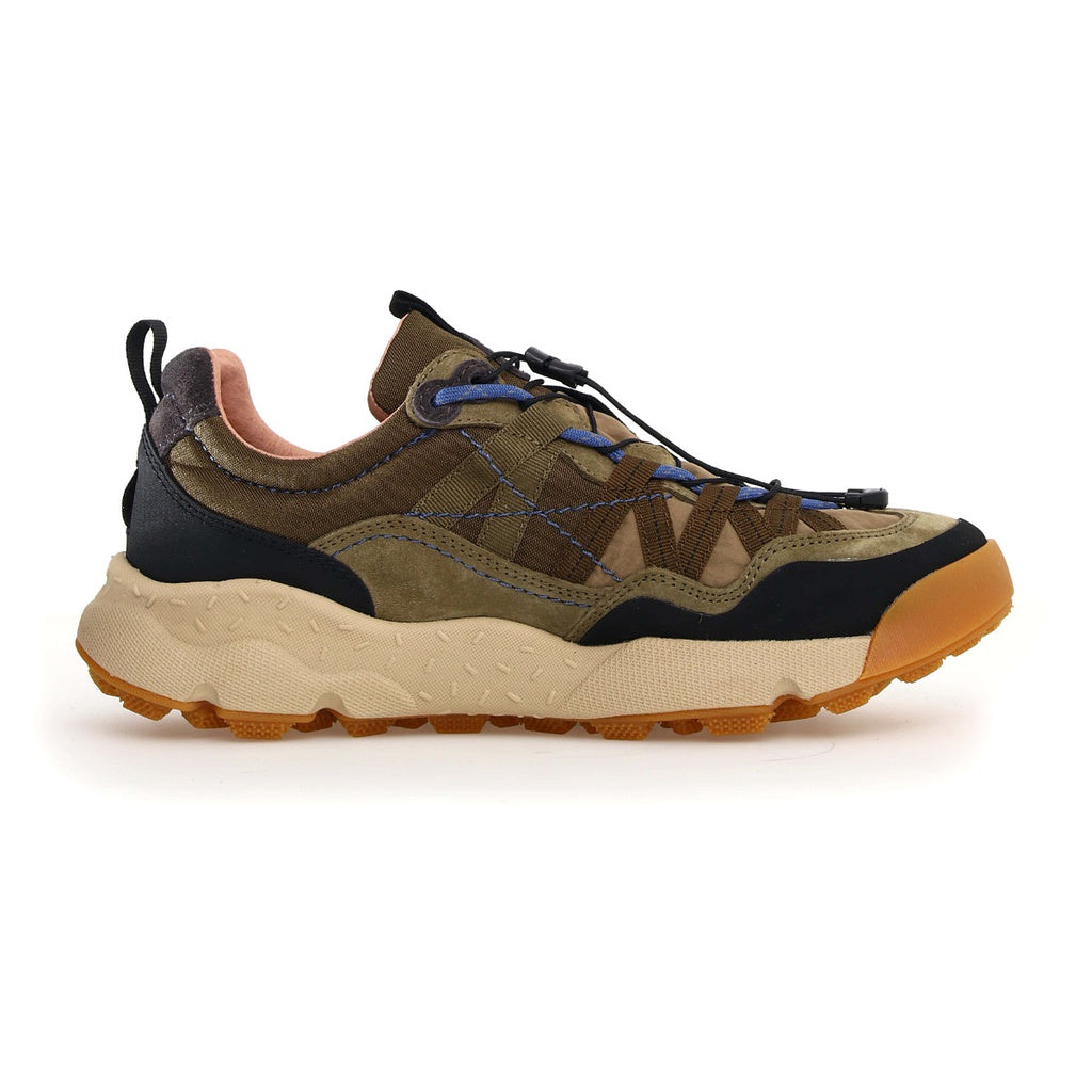 Flower Mountain Iwano 2 Men's Waterproof Hiking Shoes – Military | Black