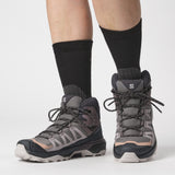 Salomon Women's X Ultra 360 Mid GTX - Plum Kitten/Phantom/Cork