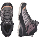 Salomon Women's X Ultra 360 Mid GTX - Plum Kitten/Phantom/Cork