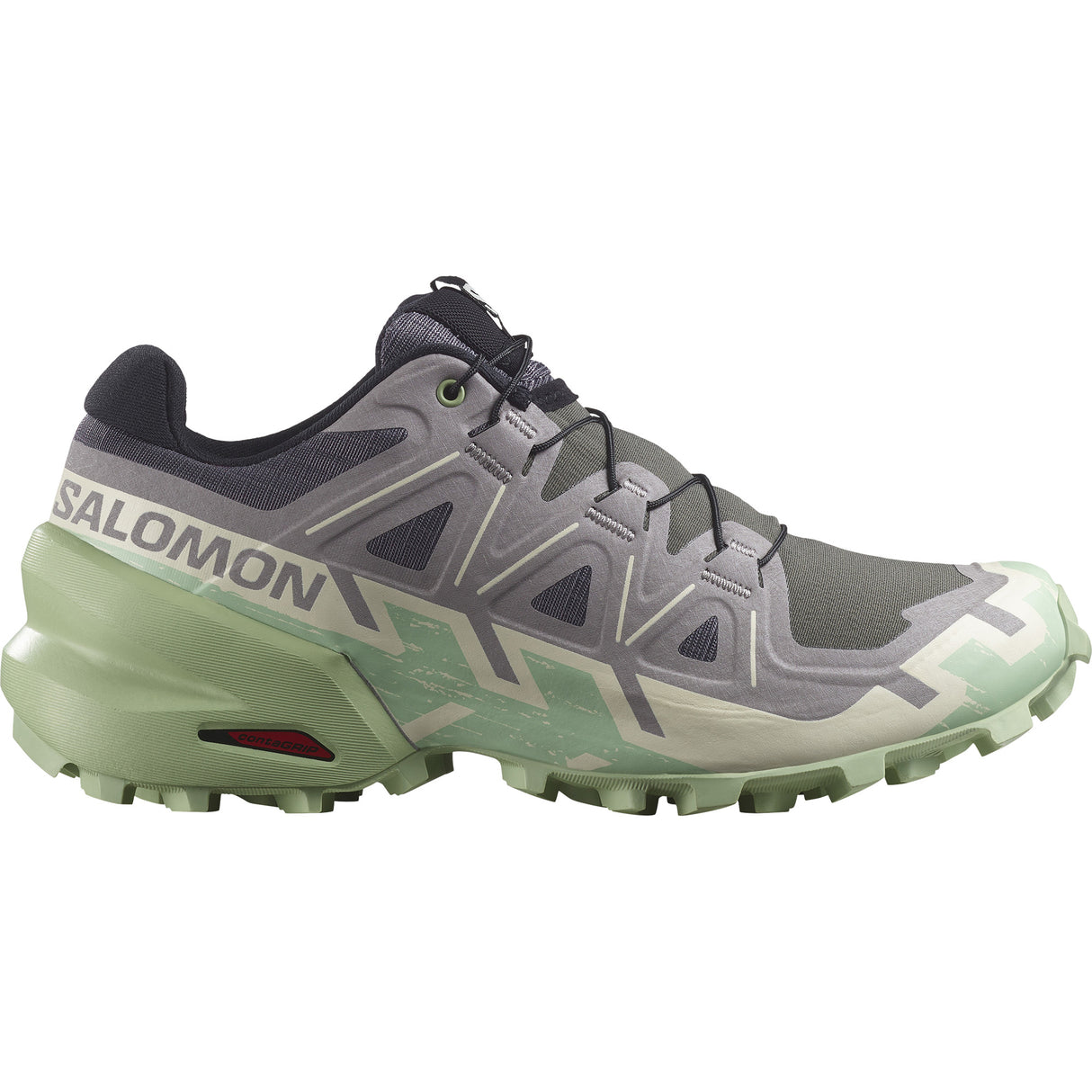 Salomon Women's Speedcross 6 - Castlerock/Vanilla Ice/Smoke Green
