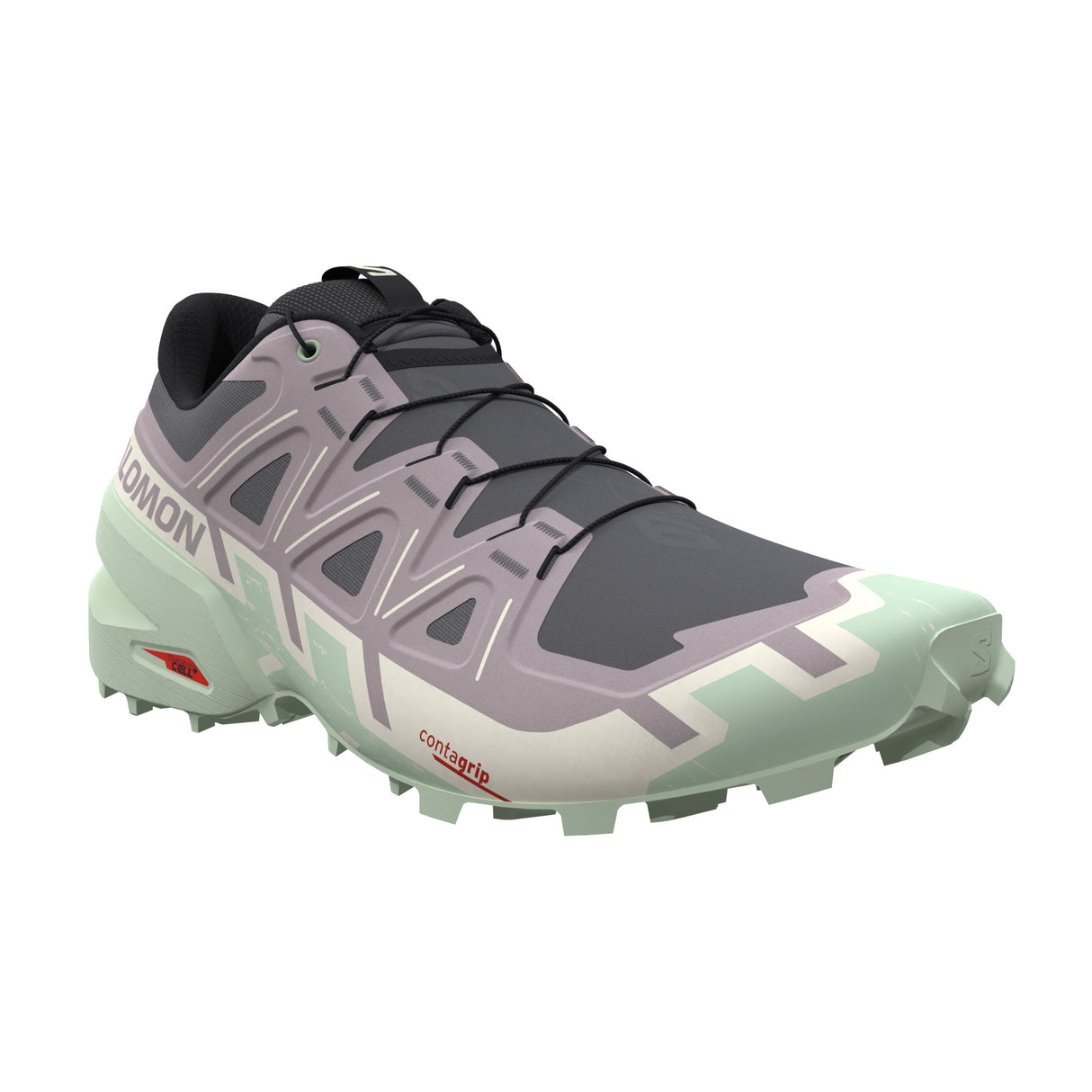 Salomon Women's Speedcross 6 - Castlerock/Vanilla Ice/Smoke Green