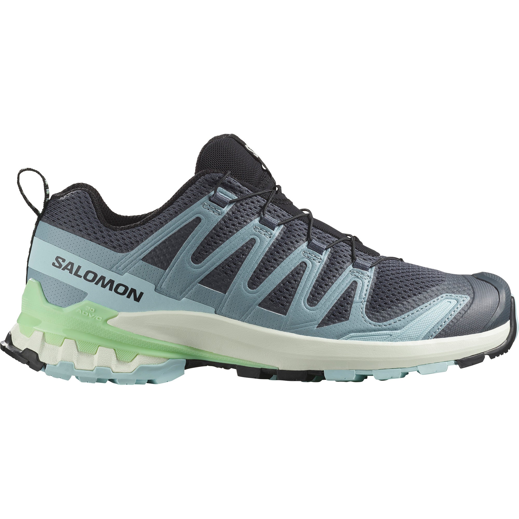 Salomon Women's XA Pro 3D V9 - Turbulence/Iced Aqua/Patina Green