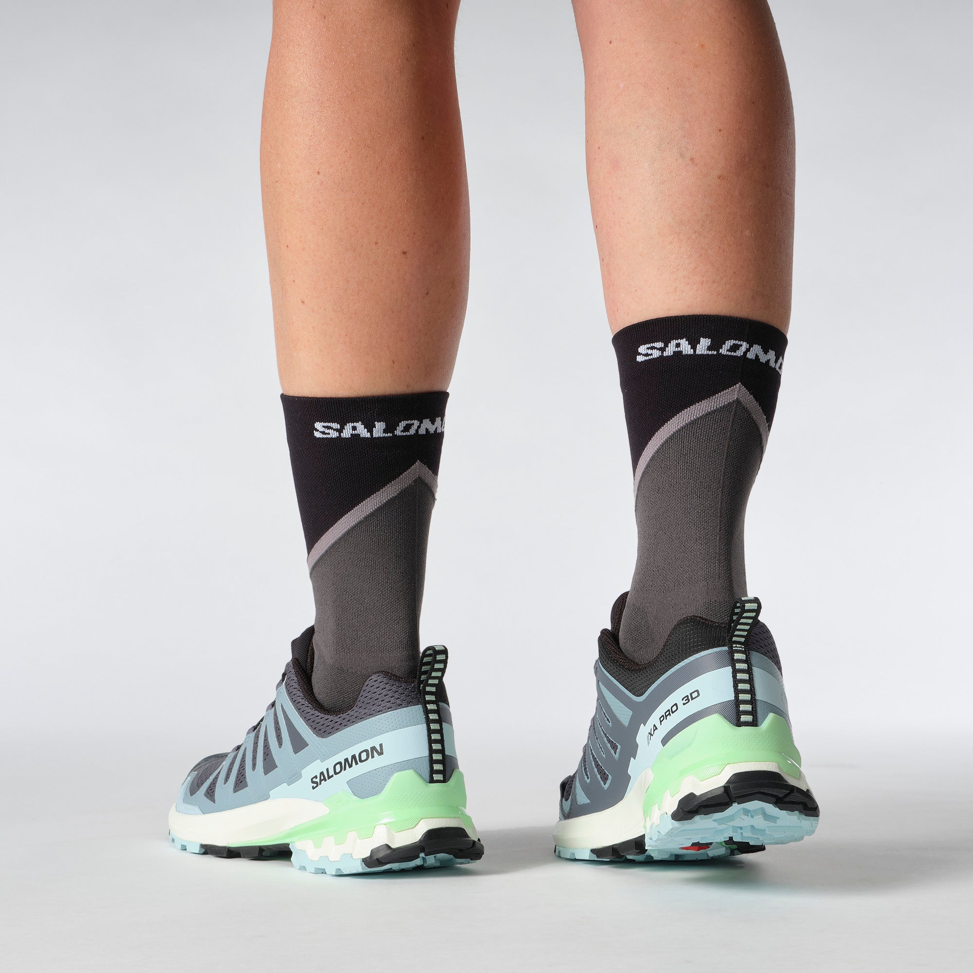 (取寄) サロモン レディース イクサ プロ 3D V9 Salomon women XA Pro 3D V9 Turbulence/Iced Aqua/Patina Green Salomon Women's XA Pro 3D V9 - Turbulence/Iced Aqua/Patina Green