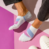Feetures Women's Everyday Women's Ultra Light Invisible Socks - Boardwalk Violet
