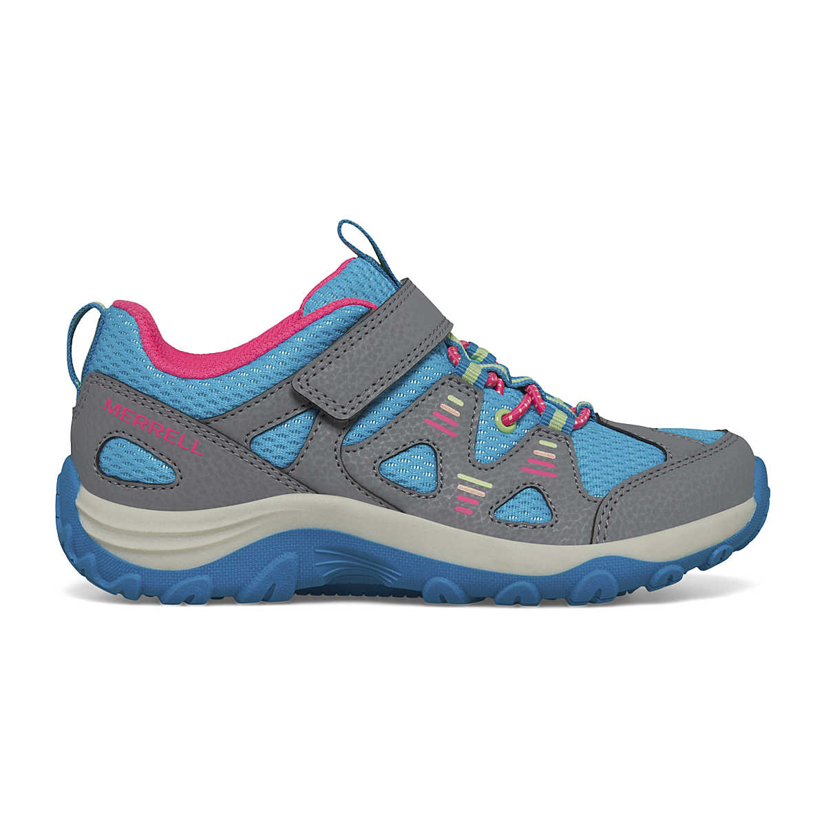 Merrell Kids Trail Chaser 2 - Gray/Turquoise/Pink