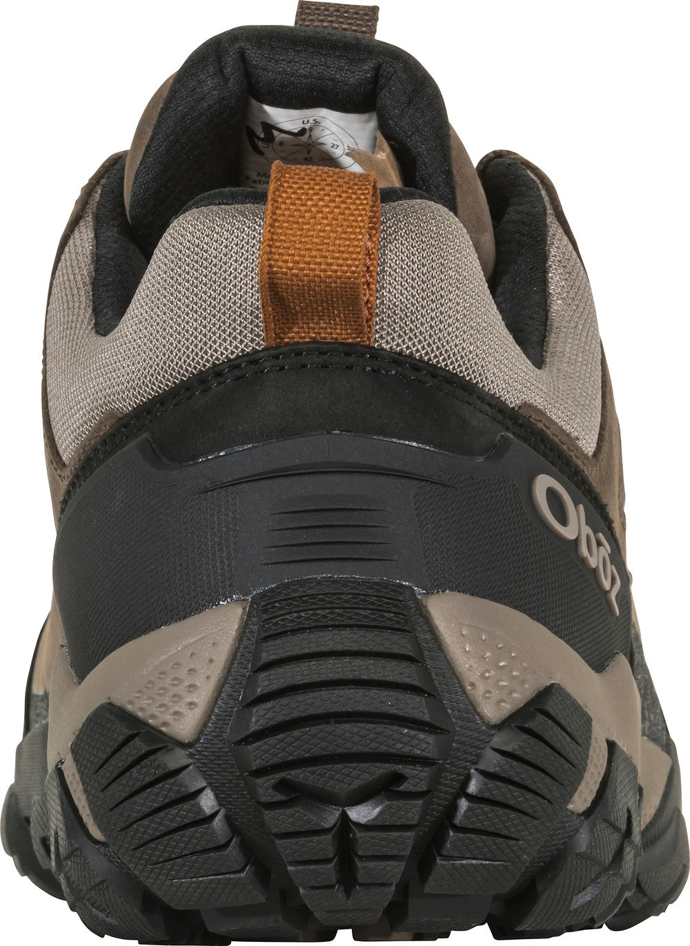 Oboz Men's Sawtooth X Low B-Dry Waterproof Hiking Shoes - Canteen