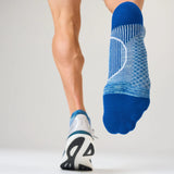 Feetures Plantar Fasciitis Relief Sock Light Cushion Tab - Sapphire