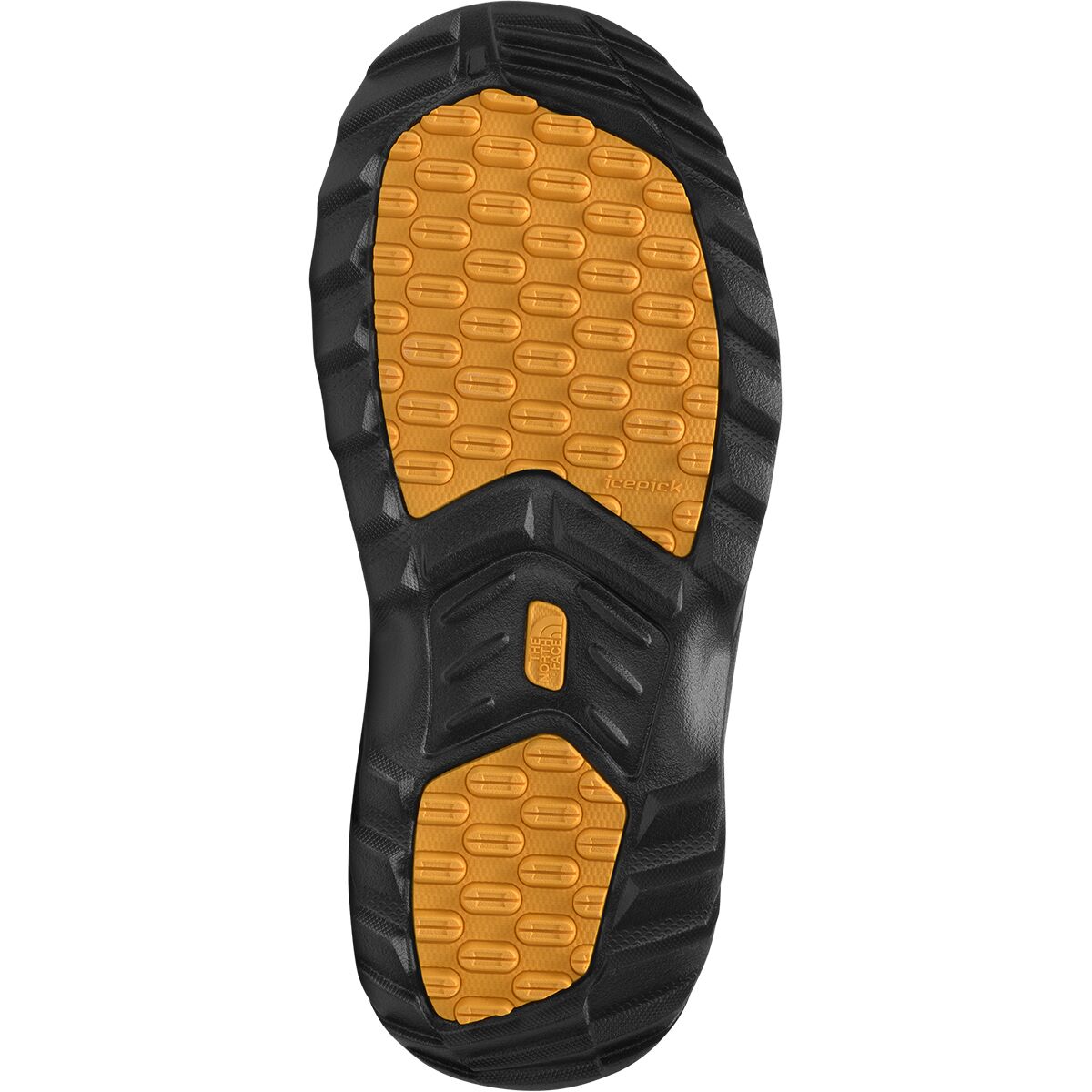 The North Face Unisex Nuptse Traction Bootie - Summit Gold/TNF Black