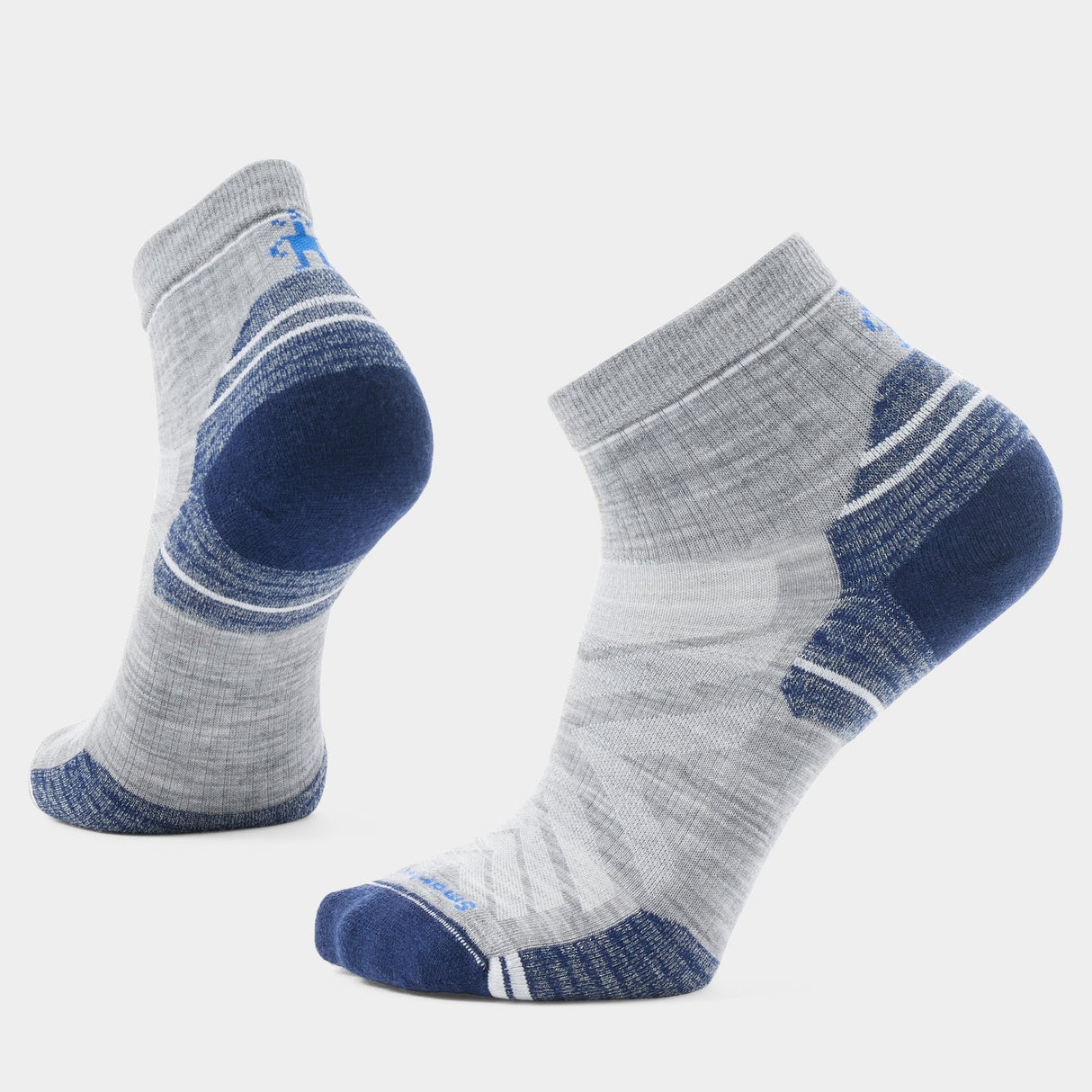 Smartwool Men's Hike Targeted Cushion Ankle Socks - Light Gray