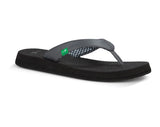 Sanuk Women's Yoga Mat Sandal - Charcoal