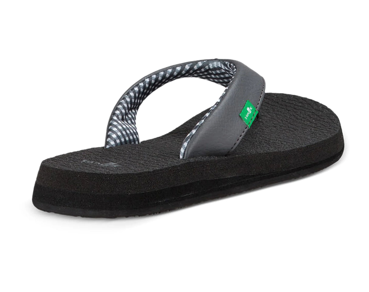 Sanuk Women's Yoga Mat Sandal - Charcoal