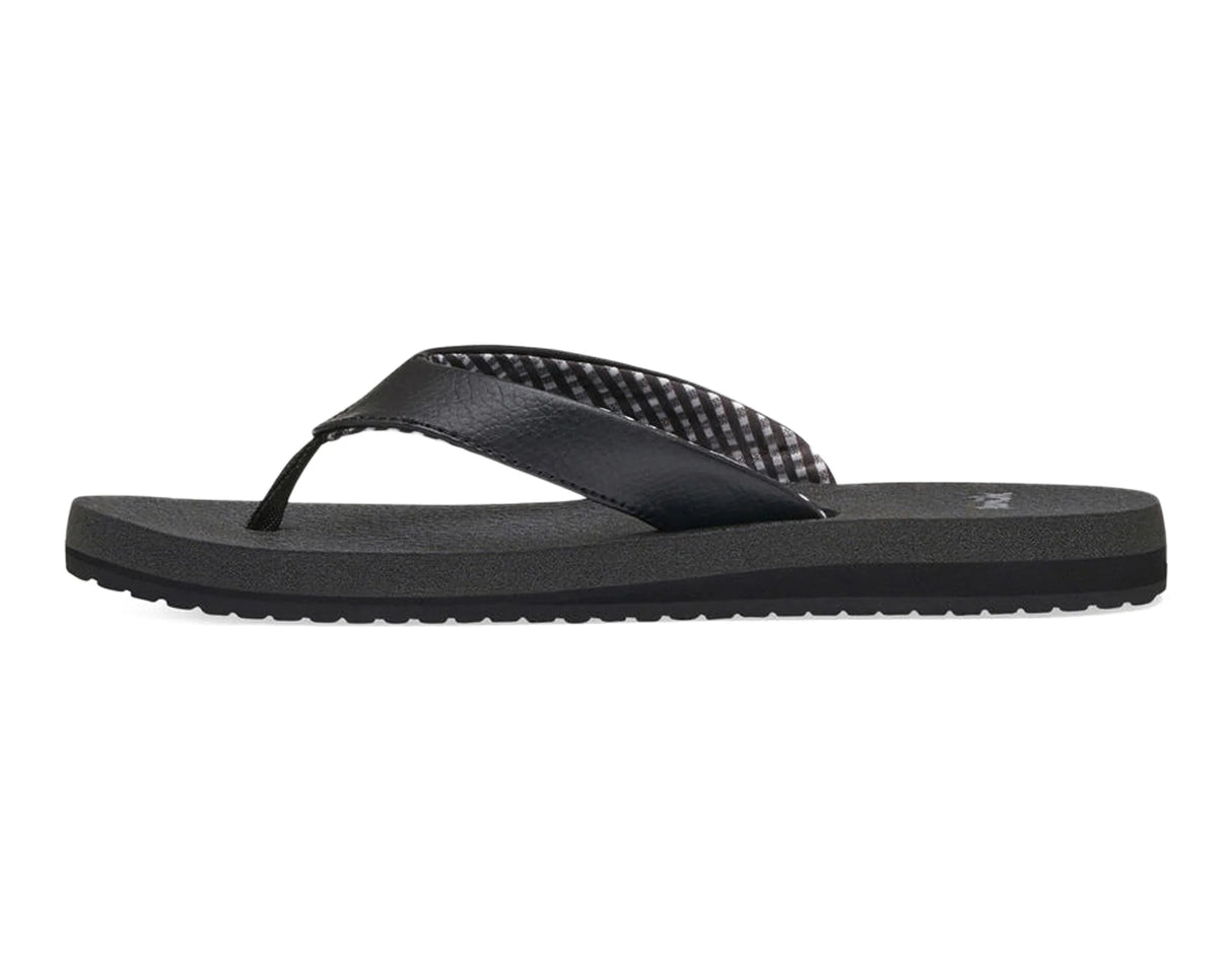 Sanuk Women's Yoga Mat Sandal - Charcoal