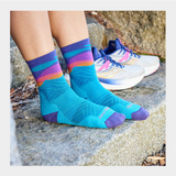 Darn Tough Women's Mirnavated Micro Crew Ultra-Lightweight Running Socks - Cascade