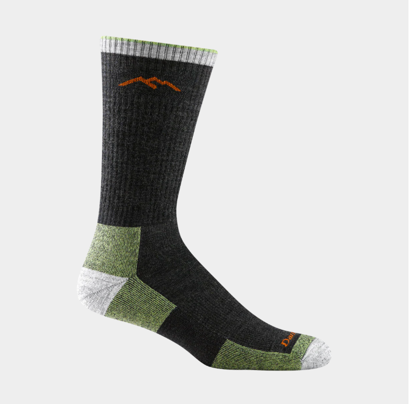 Darn Tough Men's Hiker Boot Midweight Hiking Socks - Lime