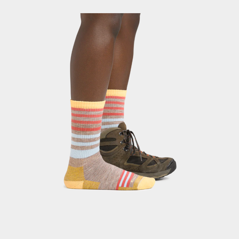 Darn Tough Women's Gatewood Boot Midweight Hiking Socks - Oatmeal