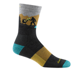Darn Tough Men's Close Encounters Micro Crew Midweight Hiking Socks - Charcoal