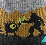 Darn Tough Men's Close Encounters Micro Crew Midweight Hiking Socks - Charcoal