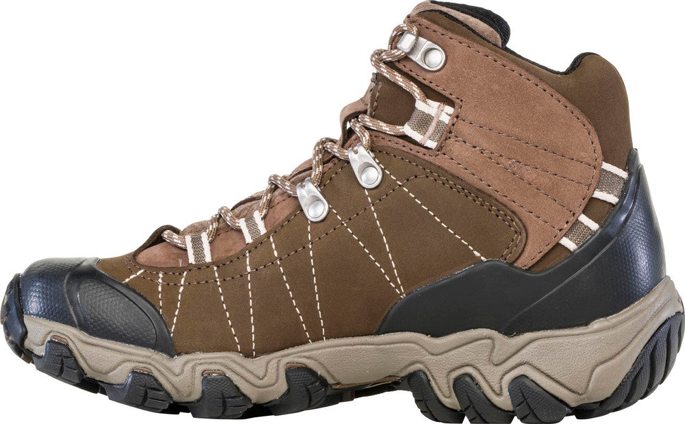 Oboz Women's Bridger Mid B-Dry Waterproof Hiking Boots - Walnut