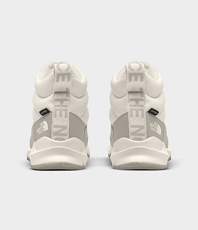 The North Face Women’s THERMOBALL™ Progressive Zip II Waterproof Boots - Gardenia White/Silver Grey