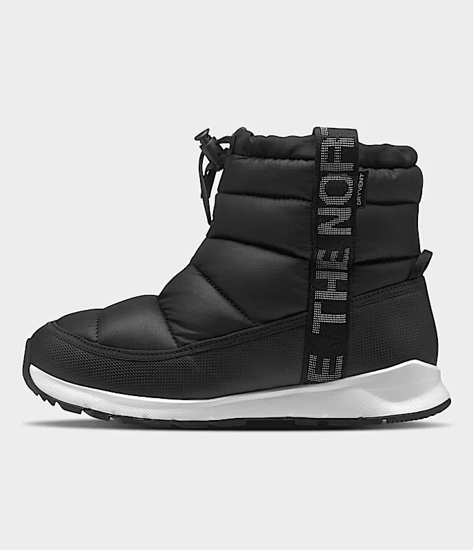 The North Face Youth THERMOBALL™ Pull-On Waterproof Boots - TNF Black/TNF White