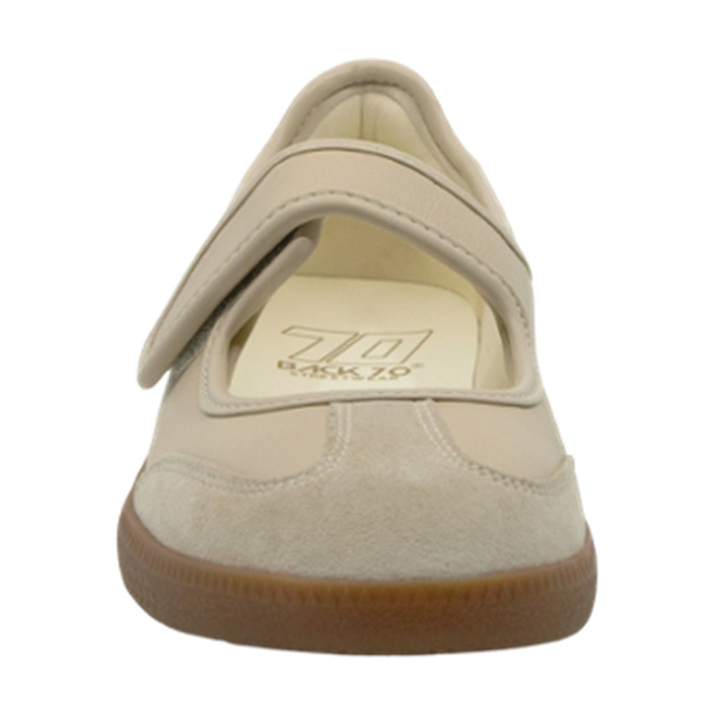 BACK 70 Women's AYA Mary Jane Sneaker - Beige Milk