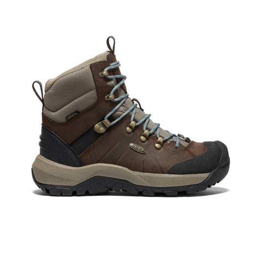 Keen Women's Revel IV Mid Polar Winter Hiking Boots - Coffee Bean/Balsam